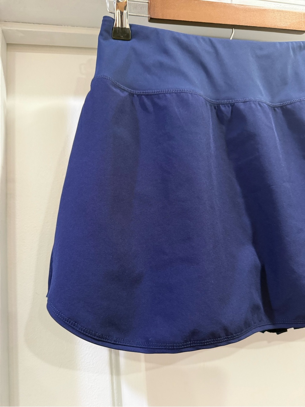 Baleaf Navy Blue Active Pleated Skort Skirt Medium Golf Tennis Pickleball - Picture 4 of 12